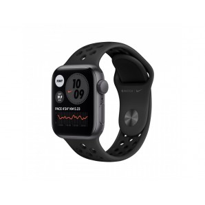 Apple Watch Nike SE GPS, 40mm Space Gray Aluminium Case with Anthracite/Black Nike Sport Band